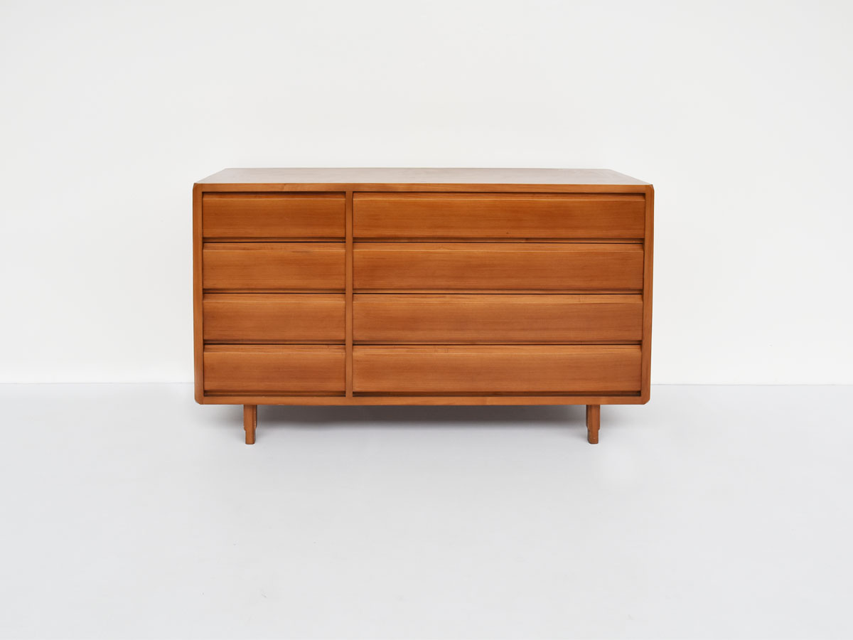 Große Kommode italienisches Design 1960er Obstholz