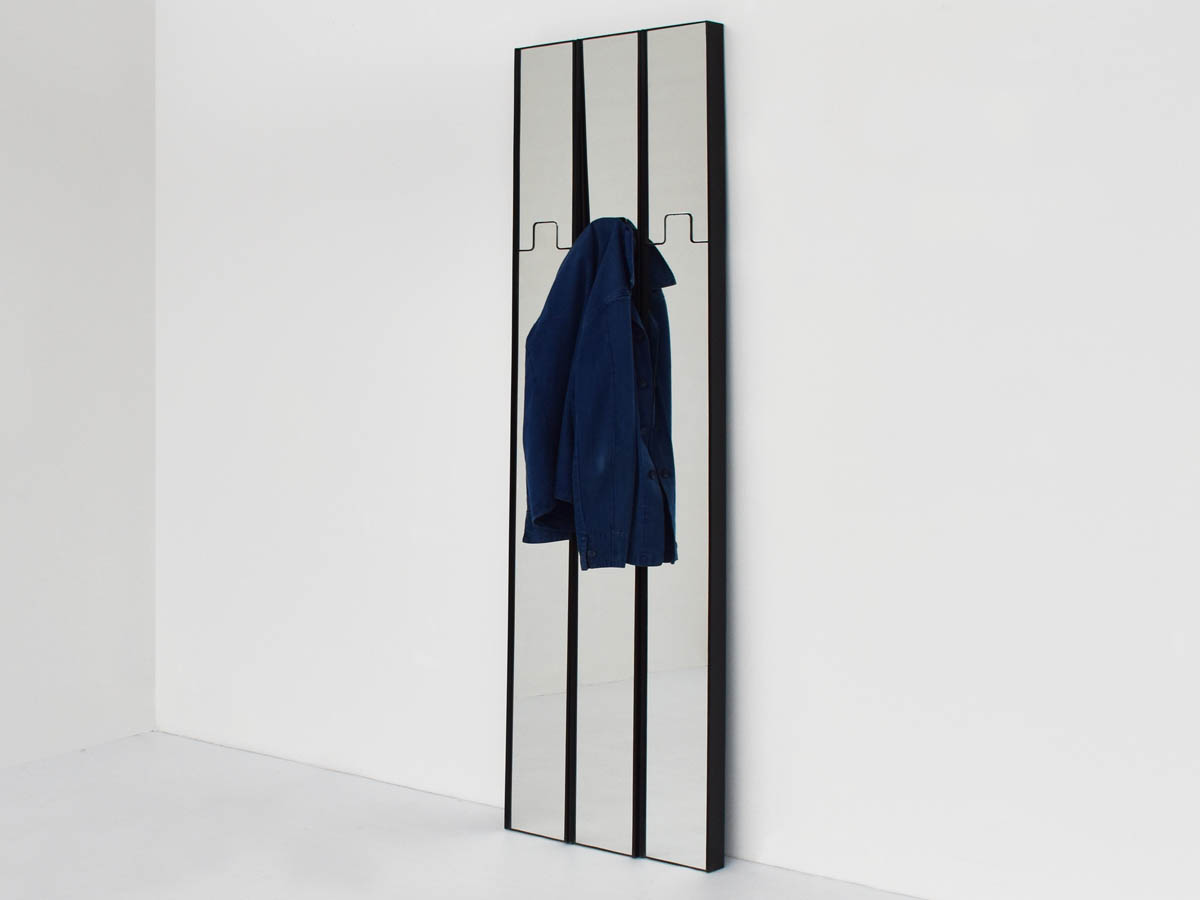 Gronda Porte-manteau modulaire Miroir, ensemble de 3