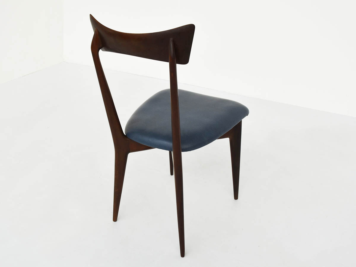 6 Chairs with Curved Backs