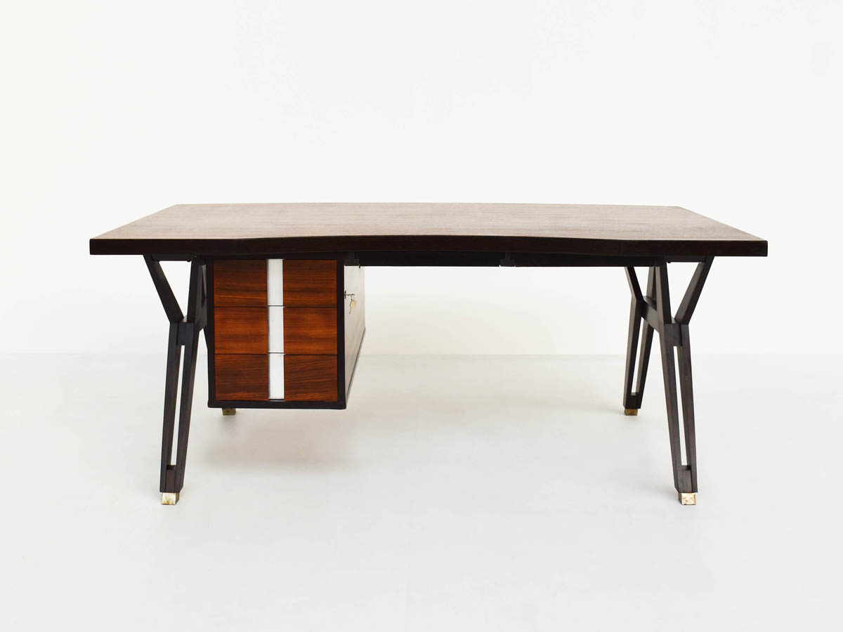 Iconic Rosewood Presidential Desk mod. Terni