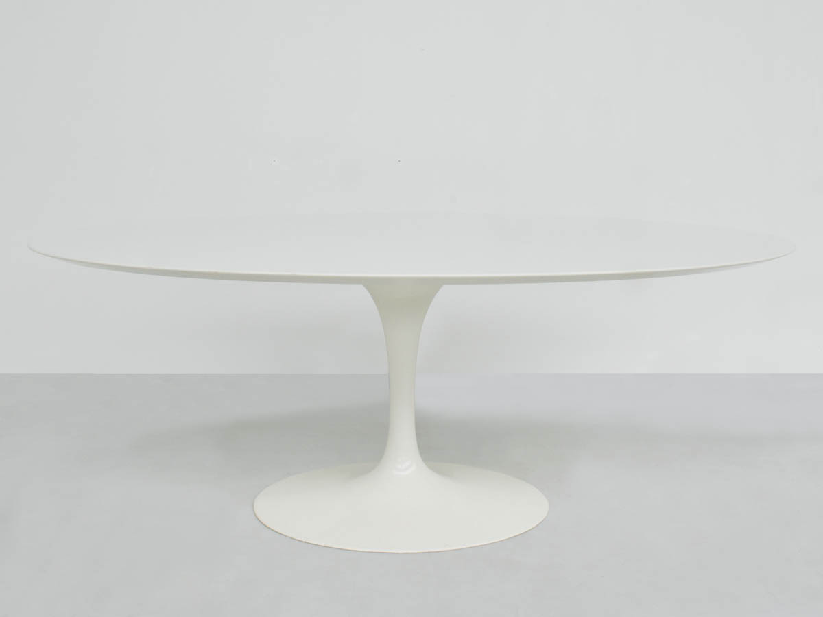 Dining table mod. Tulip, Oval version, 198 cm