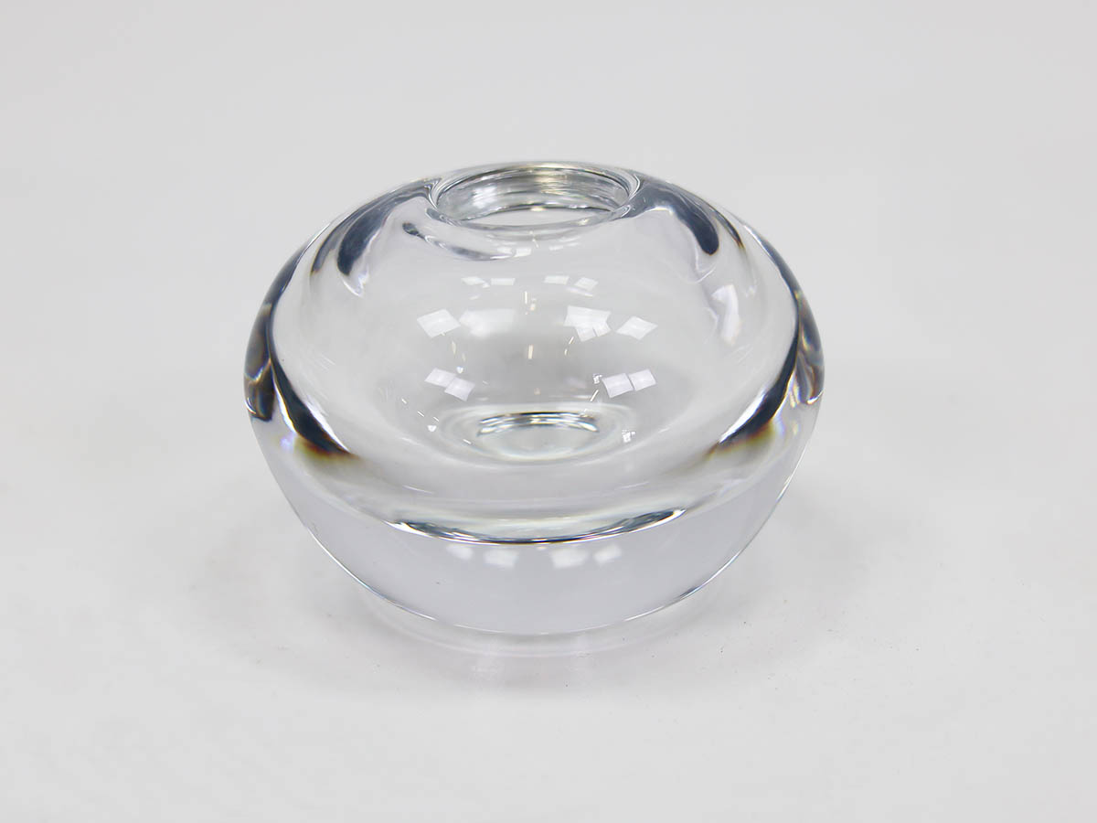 Item nr: 26017 - Small ball vase in thick glass Small ball vase in thick glass