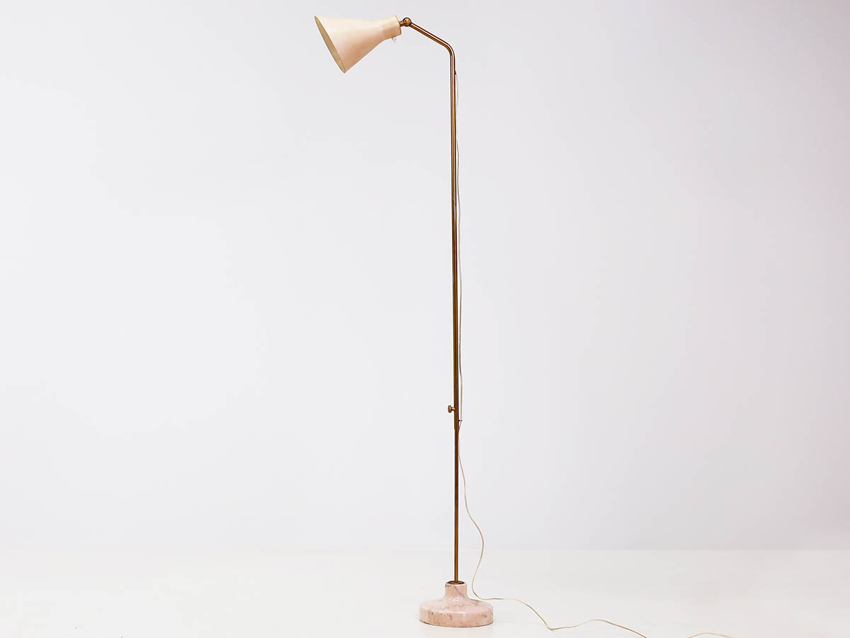 Adjustable Floor Lamp model LT3 Alzabile, in Portugal Pink Marble