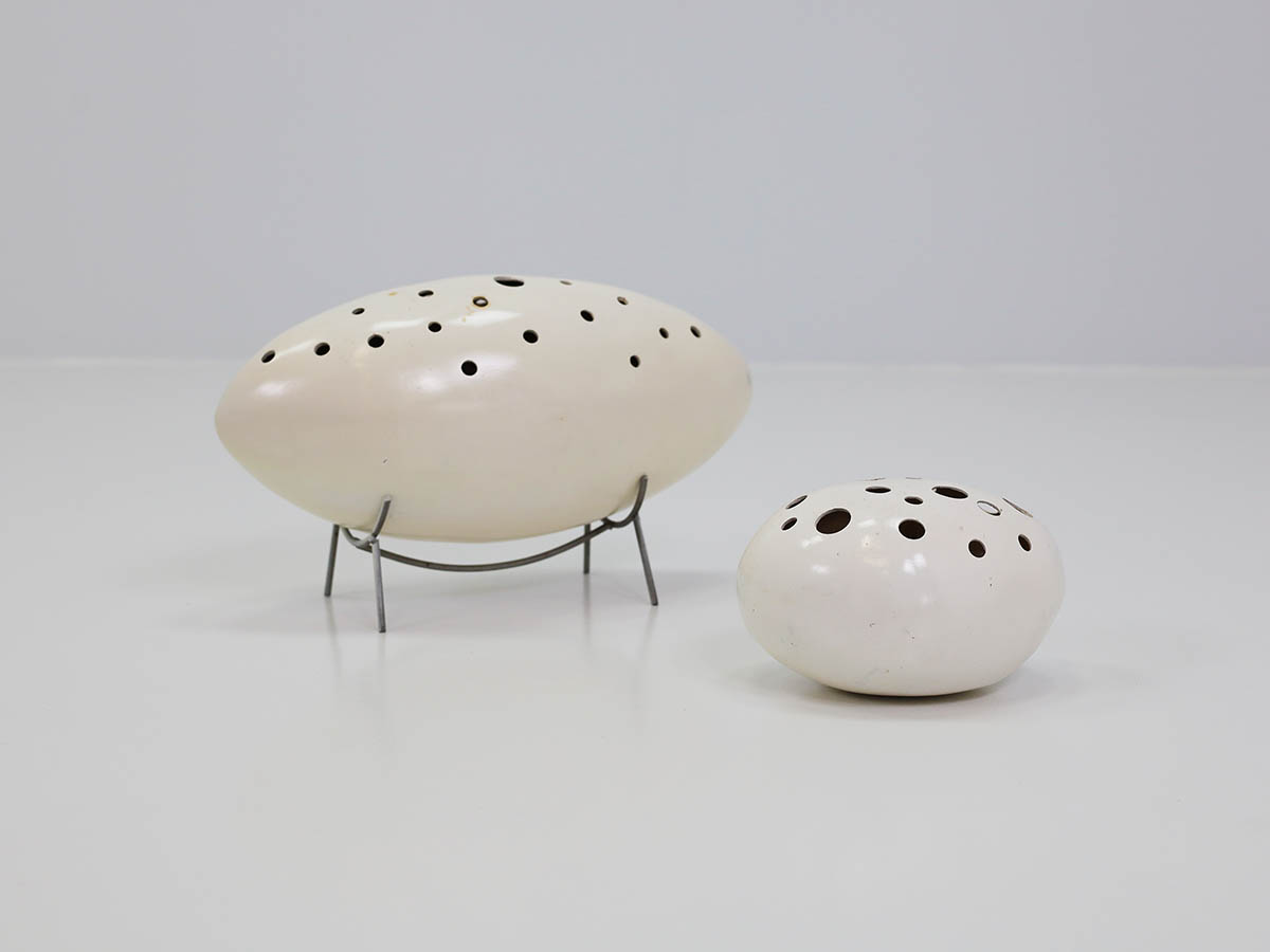 Sculptural objects or vases model Concetto Spaziale