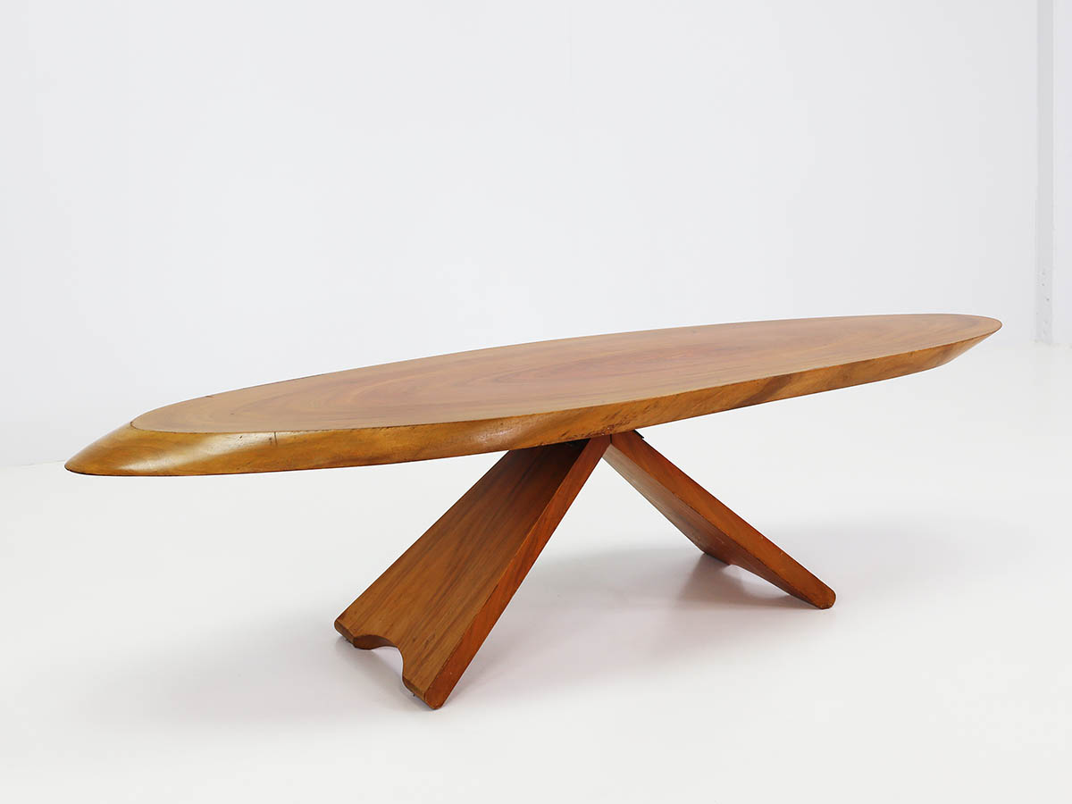Item nr: 26124 - Large Organic Solid Wood Coffee Table, Crafted from a 2-Metre Tree Slice Large Organic Solid Wood Coffee Table, Crafted from a 2-Metre Tree Slice